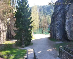 Vstup do skal, Pískovna