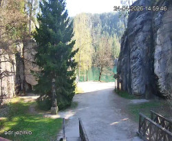 Vstup do skal, Pískovna