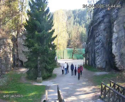 Vstup do skal, Pískovna