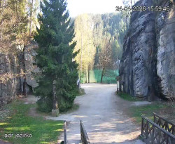 Vstup do skal, Pískovna