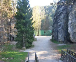 Vstup do skal, Pískovna