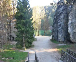 Vstup do skal, Pískovna