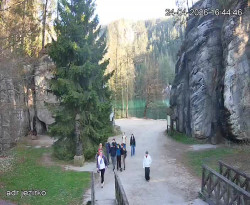 Vstup do skal, Pískovna