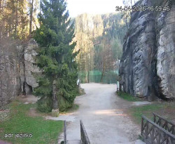 Vstup do skal, Pískovna