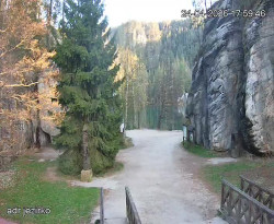 Vstup do skal, Pískovna