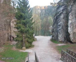 Vstup do skal, Pískovna