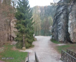 Vstup do skal, Pískovna