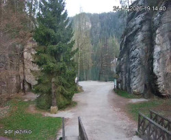 Vstup do skal, Pískovna