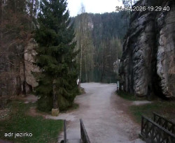 Vstup do skal, Pískovna