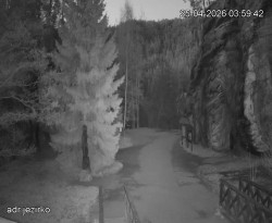 Vstup do skal, Pískovna