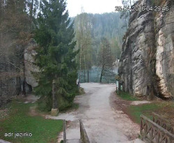 Vstup do skal, Pískovna