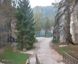 Vstup do skal, Pískovna