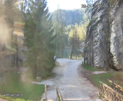 Vstup do skal, Pískovna