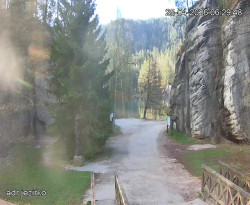 Vstup do skal, Pískovna