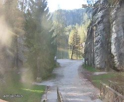 Vstup do skal, Pískovna