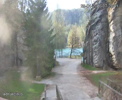 Vstup do skal, Pískovna