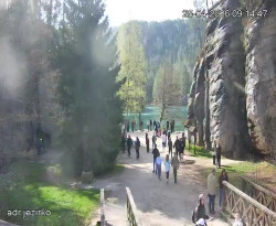 Vstup do skal, Pískovna