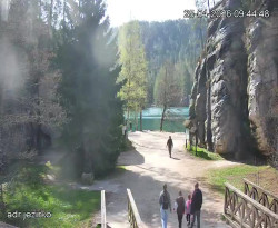 Vstup do skal, Pískovna