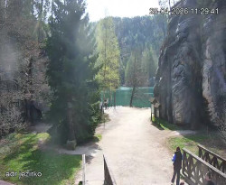 Vstup do skal, Pískovna