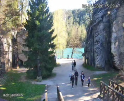 Vstup do skal, Pískovna