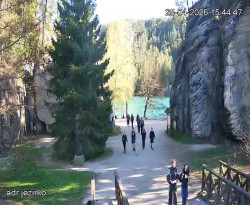 Vstup do skal, Pískovna