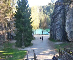 Vstup do skal, Pískovna