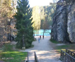 Vstup do skal, Pískovna