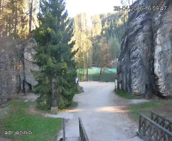 Vstup do skal, Pískovna