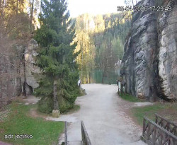 Vstup do skal, Pískovna