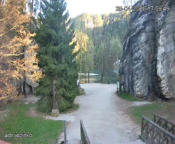 Vstup do skal, Pískovna