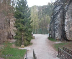 Vstup do skal, Pískovna