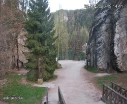 Vstup do skal, Pískovna