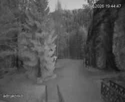 Vstup do skal, Pískovna