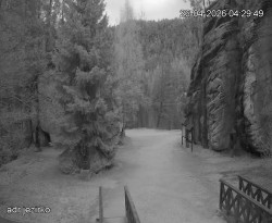 Vstup do skal, Pískovna