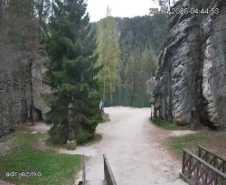 Vstup do skal, Pískovna