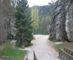 Vstup do skal, Pískovna