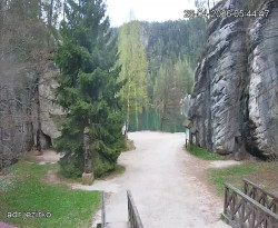 Vstup do skal, Pískovna