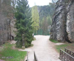 Vstup do skal, Pískovna