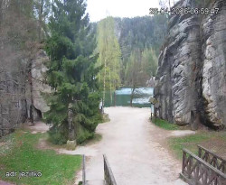 Vstup do skal, Pískovna