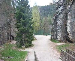 Vstup do skal, Pískovna