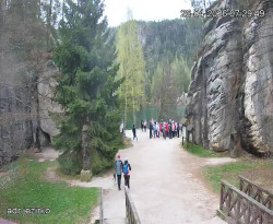 Vstup do skal, Pískovna