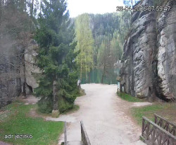 Vstup do skal, Pískovna