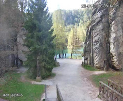 Vstup do skal, Pískovna