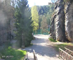 Vstup do skal, Pískovna