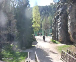 Vstup do skal, Pískovna