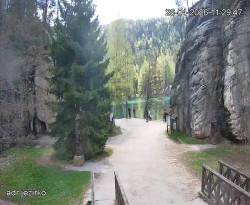 Vstup do skal, Pískovna