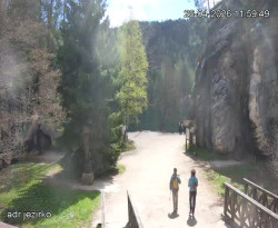 Vstup do skal, Pískovna