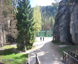 Vstup do skal, Pískovna