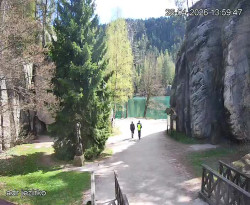 Vstup do skal, Pískovna