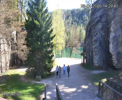 Vstup do skal, Pískovna